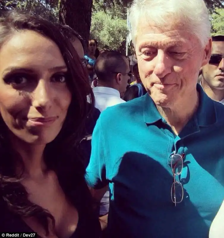 BILL CLINTON E BRUNETTA