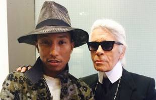 cara delevingne e pharrell williams per karl lagerfeld 6