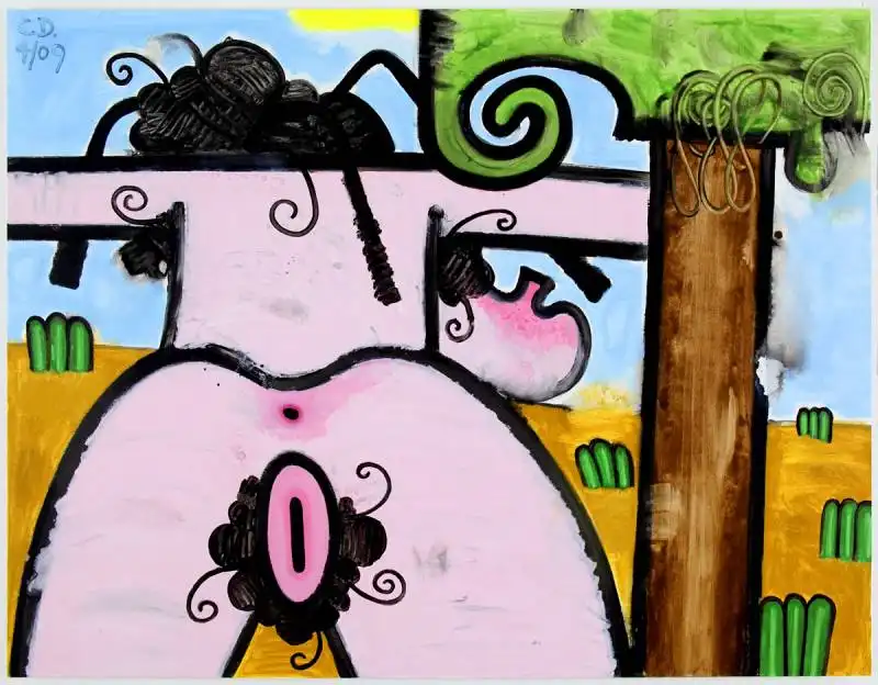 carroll  dunham   sesso nell'arte