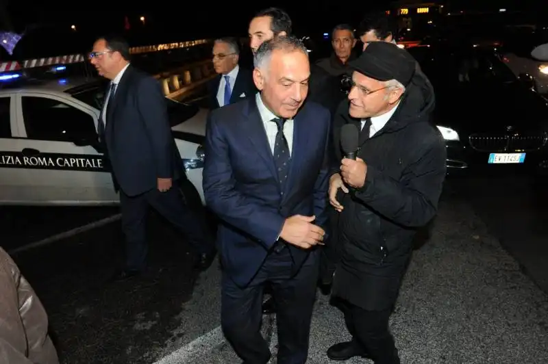 cena di finanziamento del pd a roma  james pallotta enrico lucci