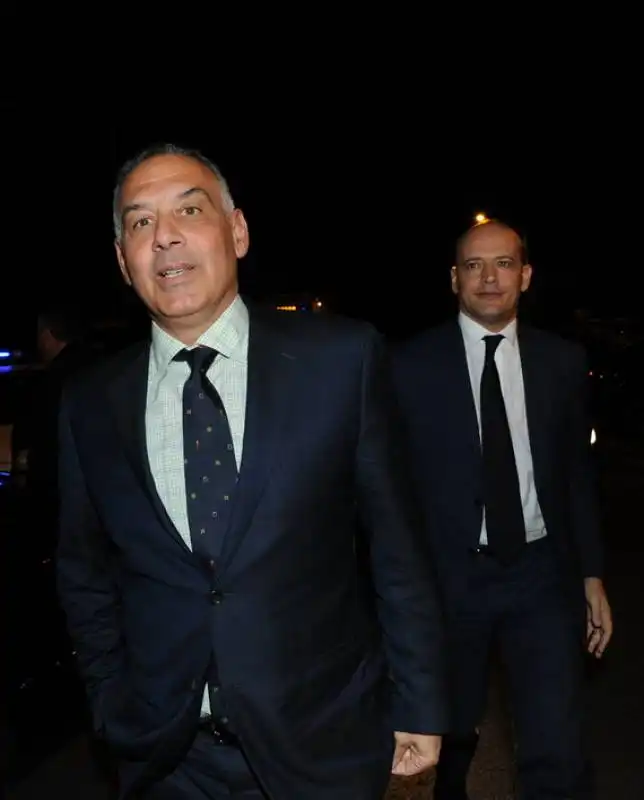 cena di finanziamento del pd a roma  james pallotta mauro baldissoni