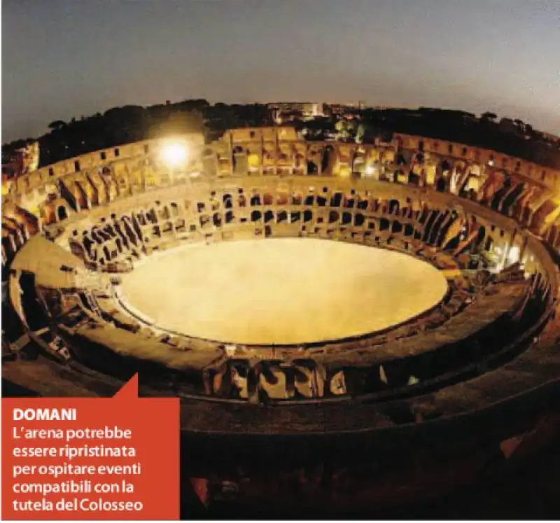 colosseo con arena