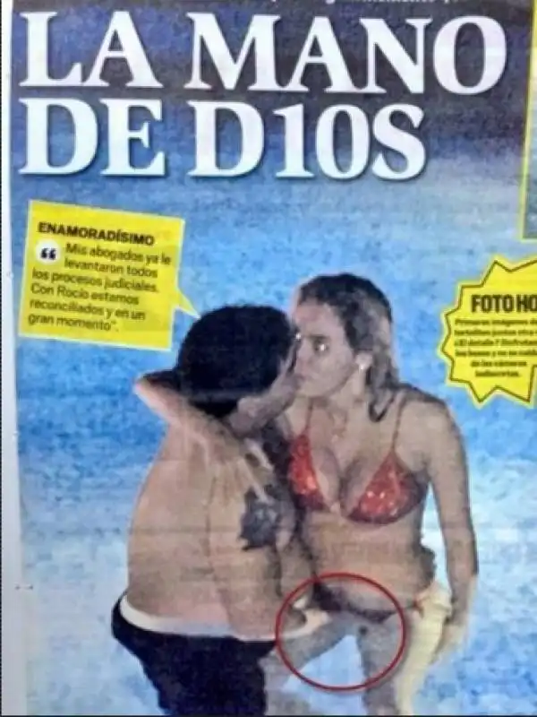 diego maradona e rocio oliva  4