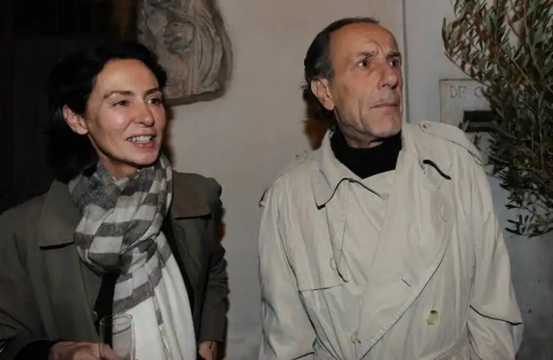 enzo cucchi e isabella fabbretti