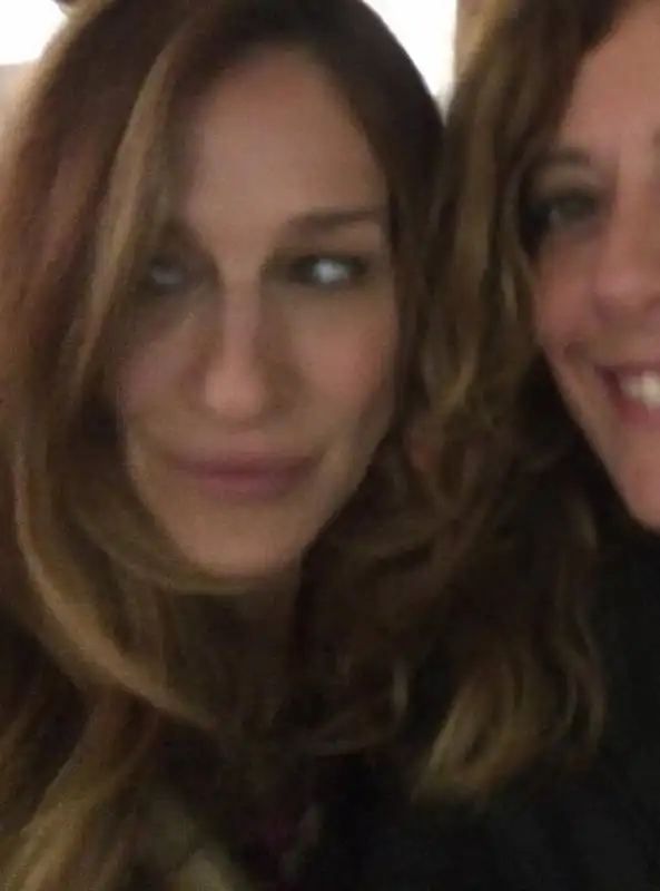 francesca fagnani selfie con sarah jessica parker