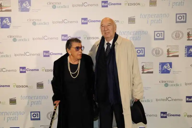 giuliano montaldo  con la moglie vera pescarolo