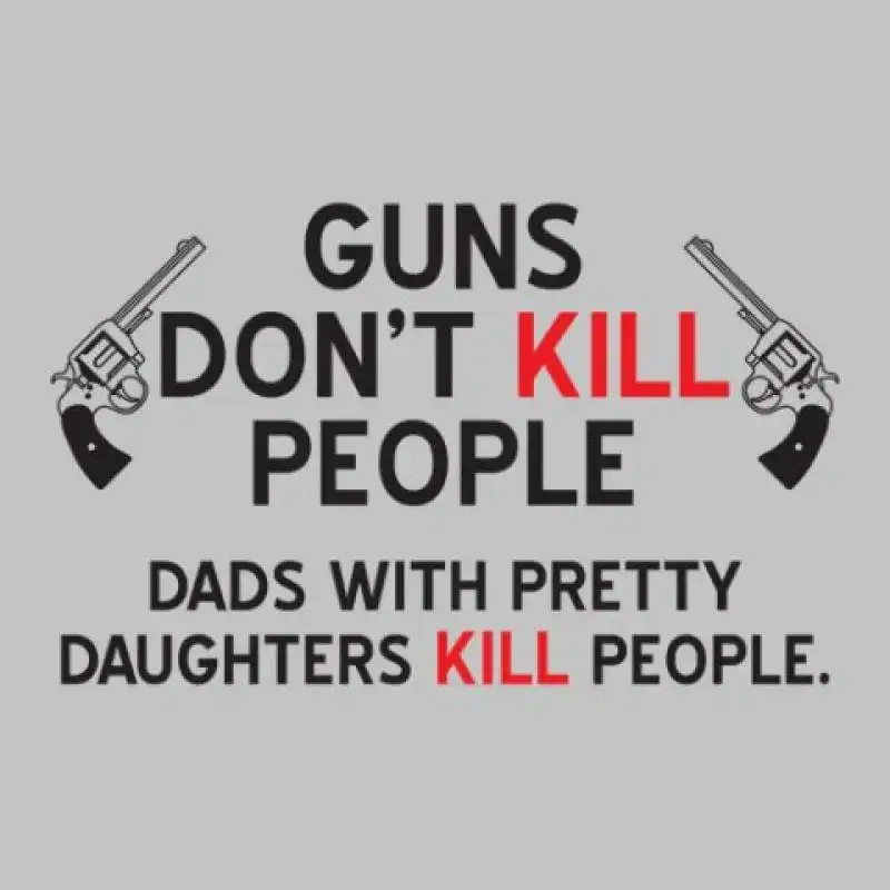 guns don’t kill people