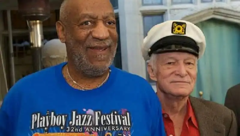 Hugh Hefner e Bill Cosby