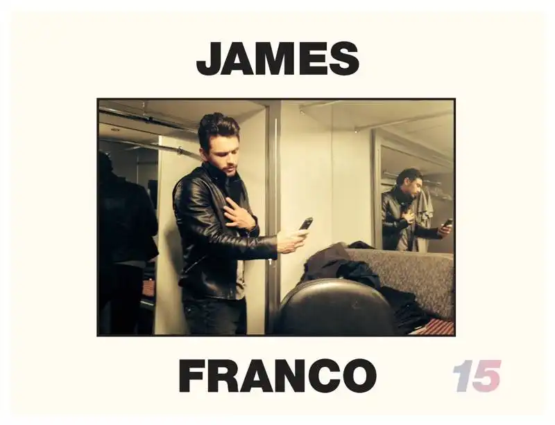 il calendario di james franco su paper 1