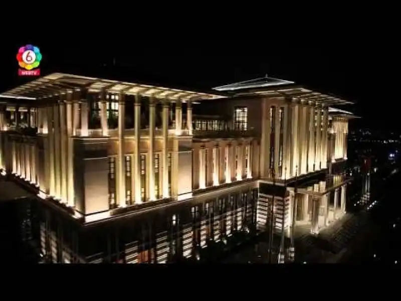 il  palazzo di erdogan  ad ankara