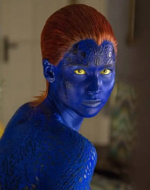 jennifer lawrence e la mystique di x men 2