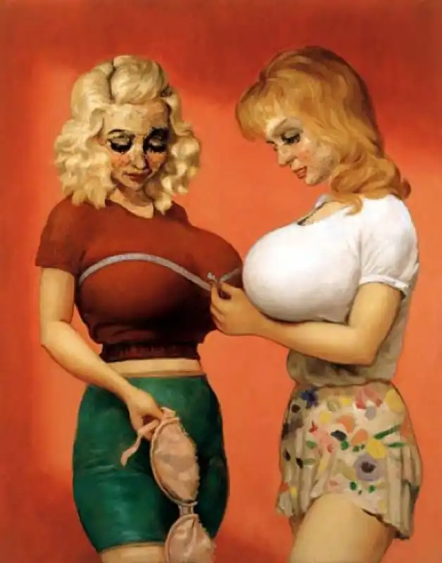 john  currin   sesso nell'arte