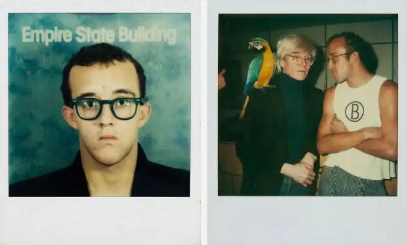 keith haring e andy warhol