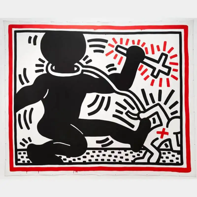 keith haring  keithharingthepoliticalline1