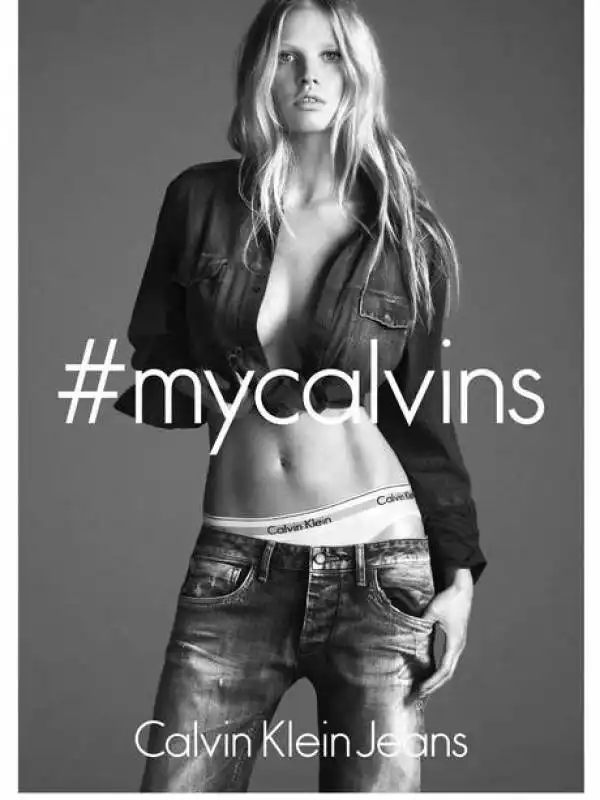 lara stone per calvin klein