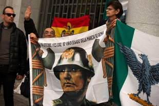 marcia su roma commemorata a madrid