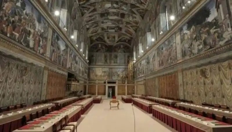 â€œmusei vaticani 3d   la grande arte al cinemaâ€, 31277884 la cappella sistina risplende grazie mila led 2