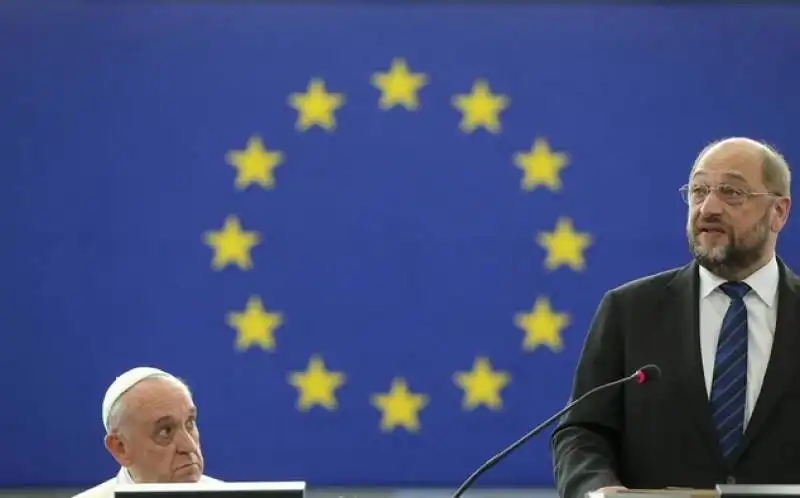 papa bergoglio in visita al parlamento europeo  3