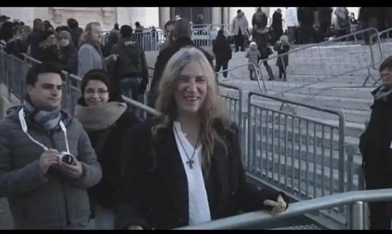 patti smith incontra papa bergoglio 2