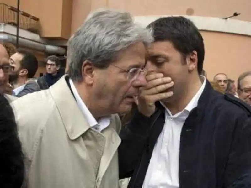 RENZI 
GENTILONI 
