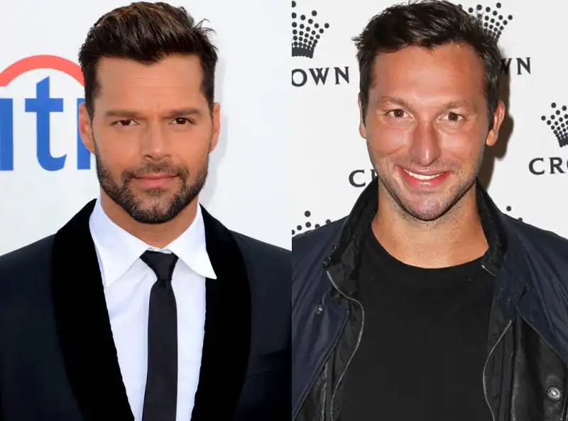 ricky martin e ian thorpe 