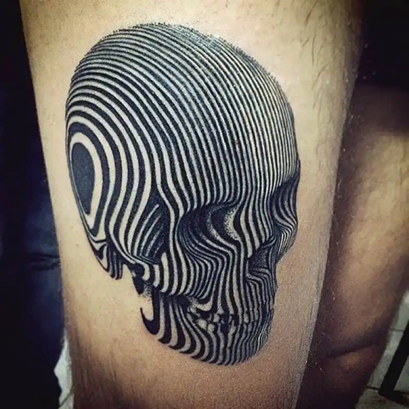 tatuaggi 3d e illusioni ottiche 18