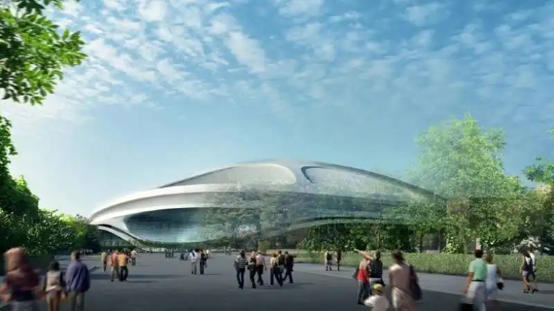 zaha hadid's tokyo stadium 6