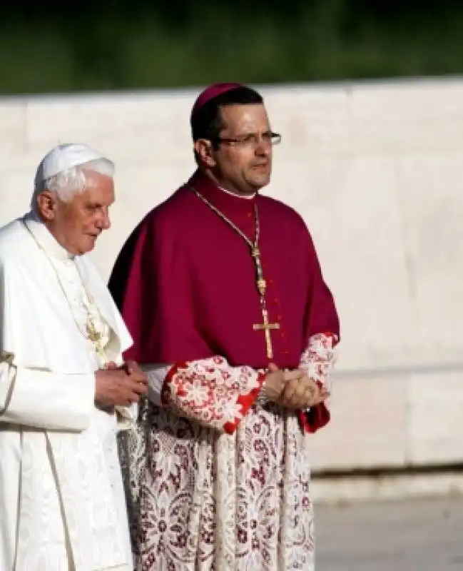 abate vittorelli con ratzinger