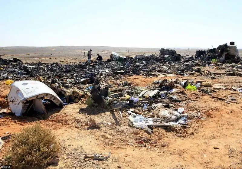 aereo russo caduto nel sinai  2