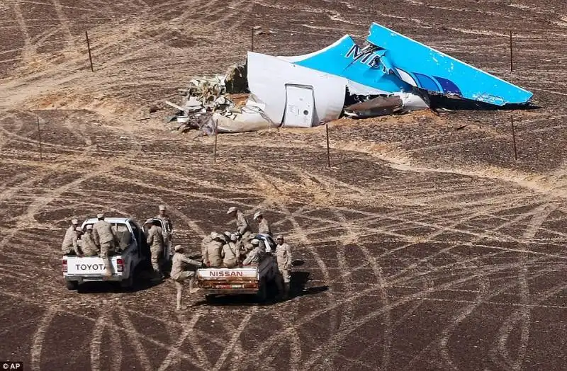 aereo russo caduto nel sinai  8