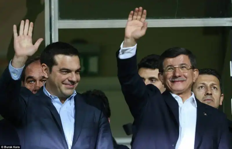 alexis tsipras   ahmet davutoglu