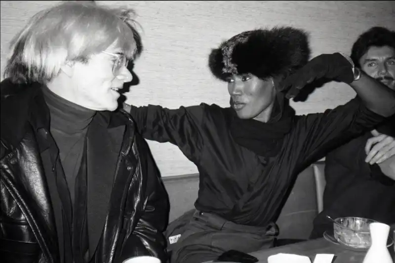 andy warhol e grace jones