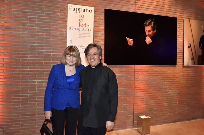 antonio pappano con la moglie pamela