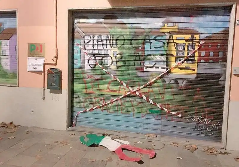 attacco skinhead contro le sedi della caritas  