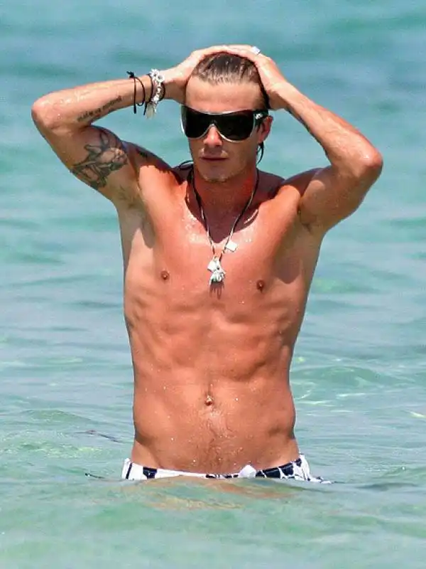 beckham al mare