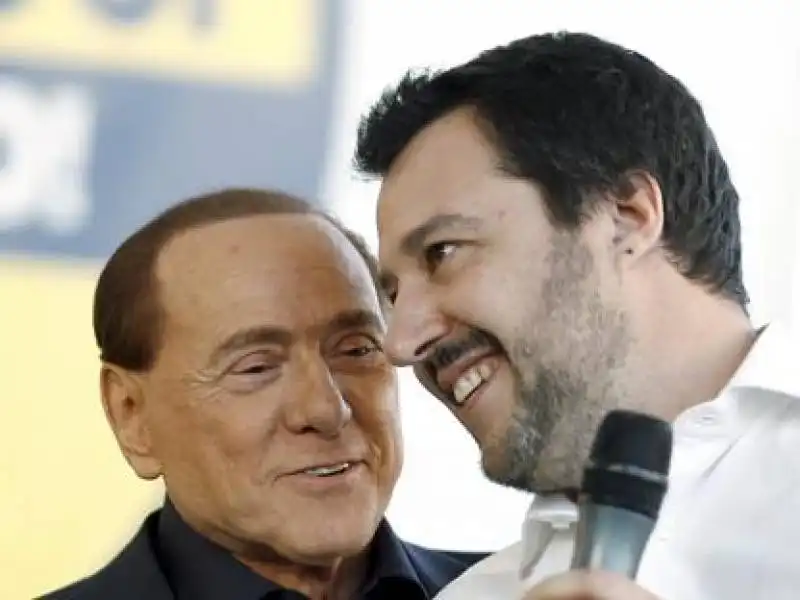 BERLUSCONI E SALVINI