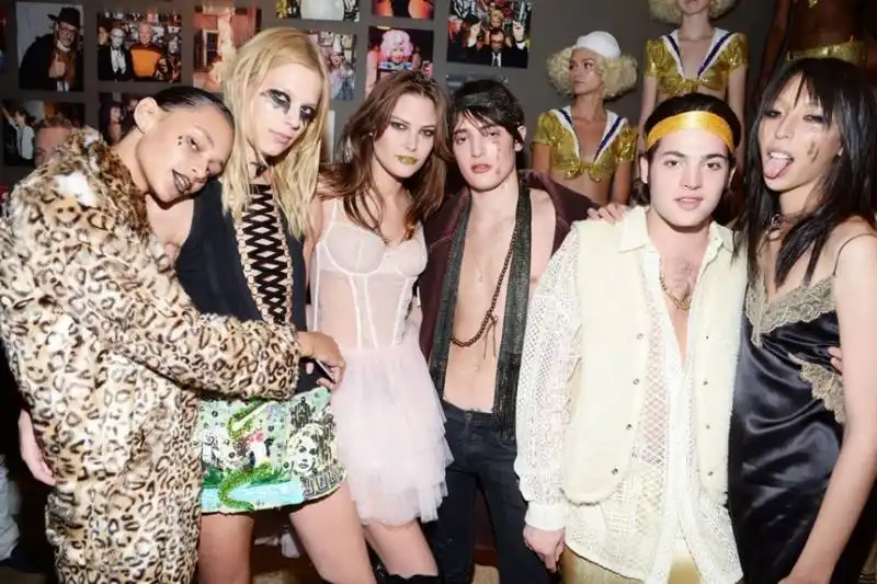 binx walton lexi boling catherine mcneil harry brant peter brant e issa lish new york