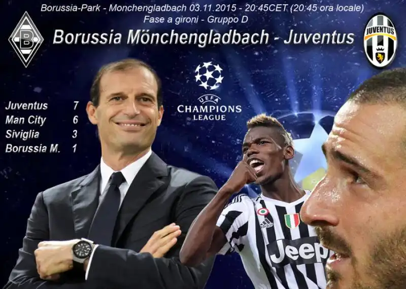 Borussia Moenchengladbach-Juventus