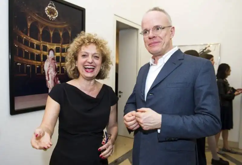 carolyn christov bakargiev, hans ulrich obrist