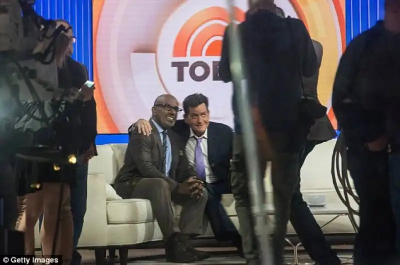 charlie sheen con al roker