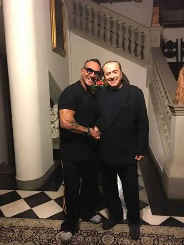 DAVIDE GARIBOLDI E BERLUSCONI