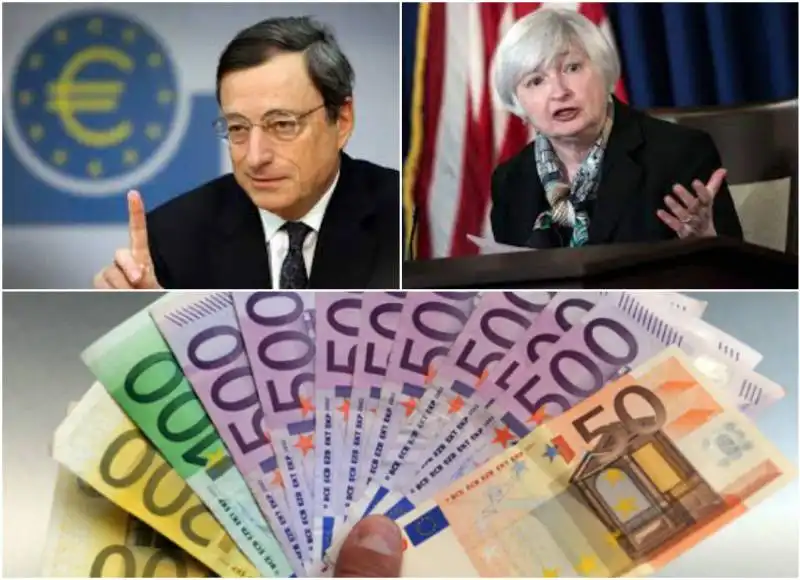 DRAGHI YELLEN CONTANTI