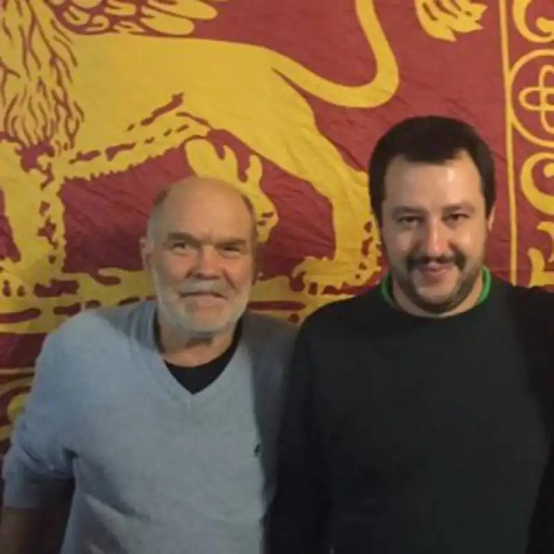 ERMES MATTIELLI  E MATTEO SALVINI