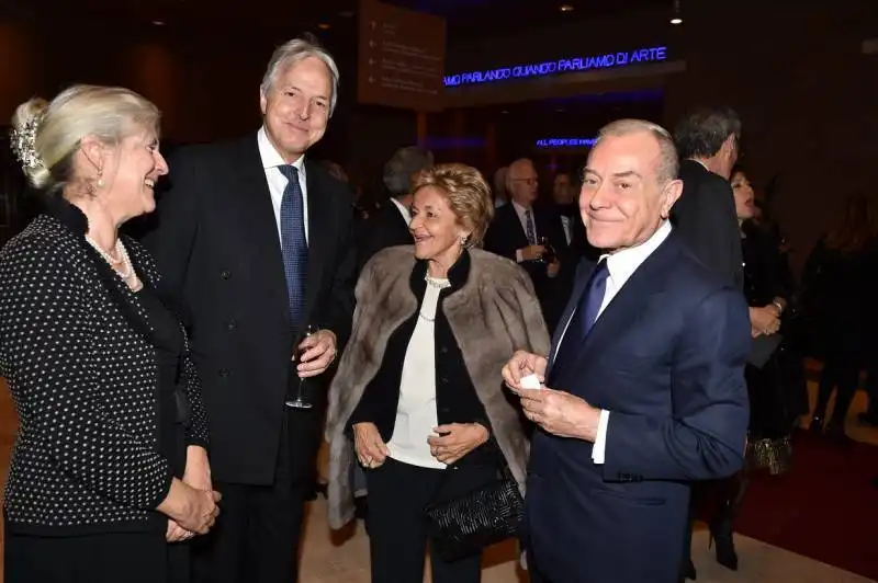 gianni e maddalena letta con christopher prentice e la moglie