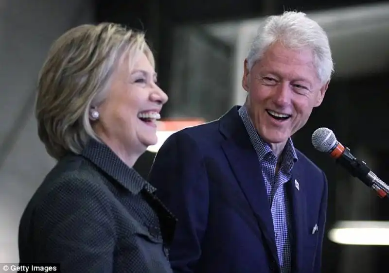 hillary e bill clinton