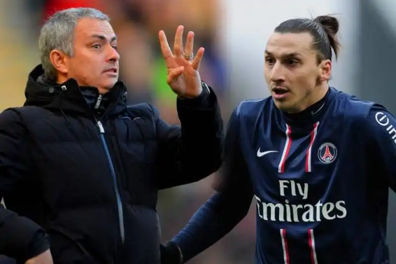 IBRAHIMOVIC MOURINHO