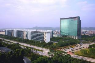 il campus huawei a shenzhen