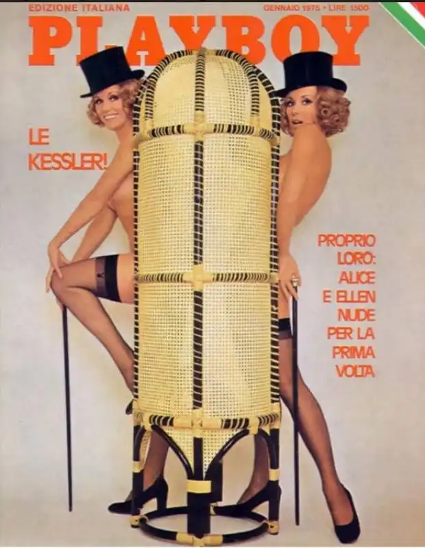 le gemelle kessler su playboy