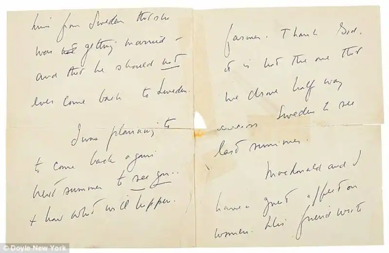 le lettere   di john    kennedy a giunilla von post