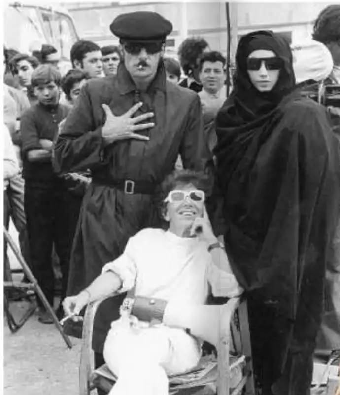 LINA WERTMULLER  CON GIANNINI E MELATO